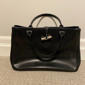 Longchamp Black Shoulder Bag